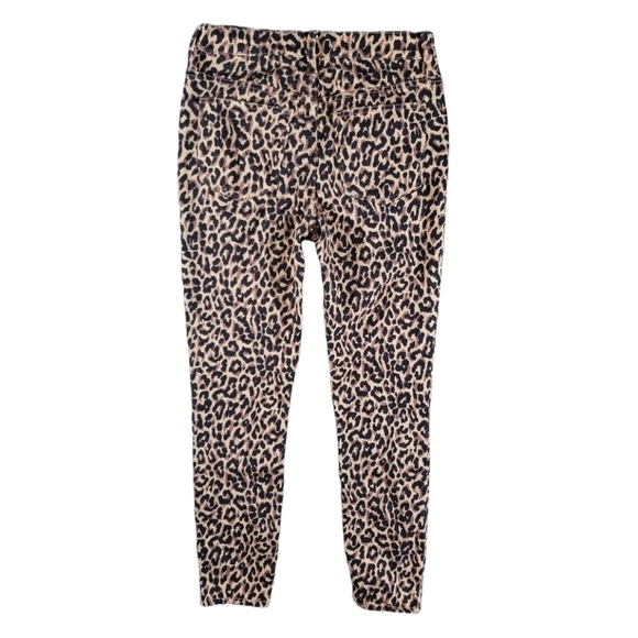 J. Crew Leopard 9" High Rise Skinny Button Fly Jean Size 28 - Picture 10 of 11